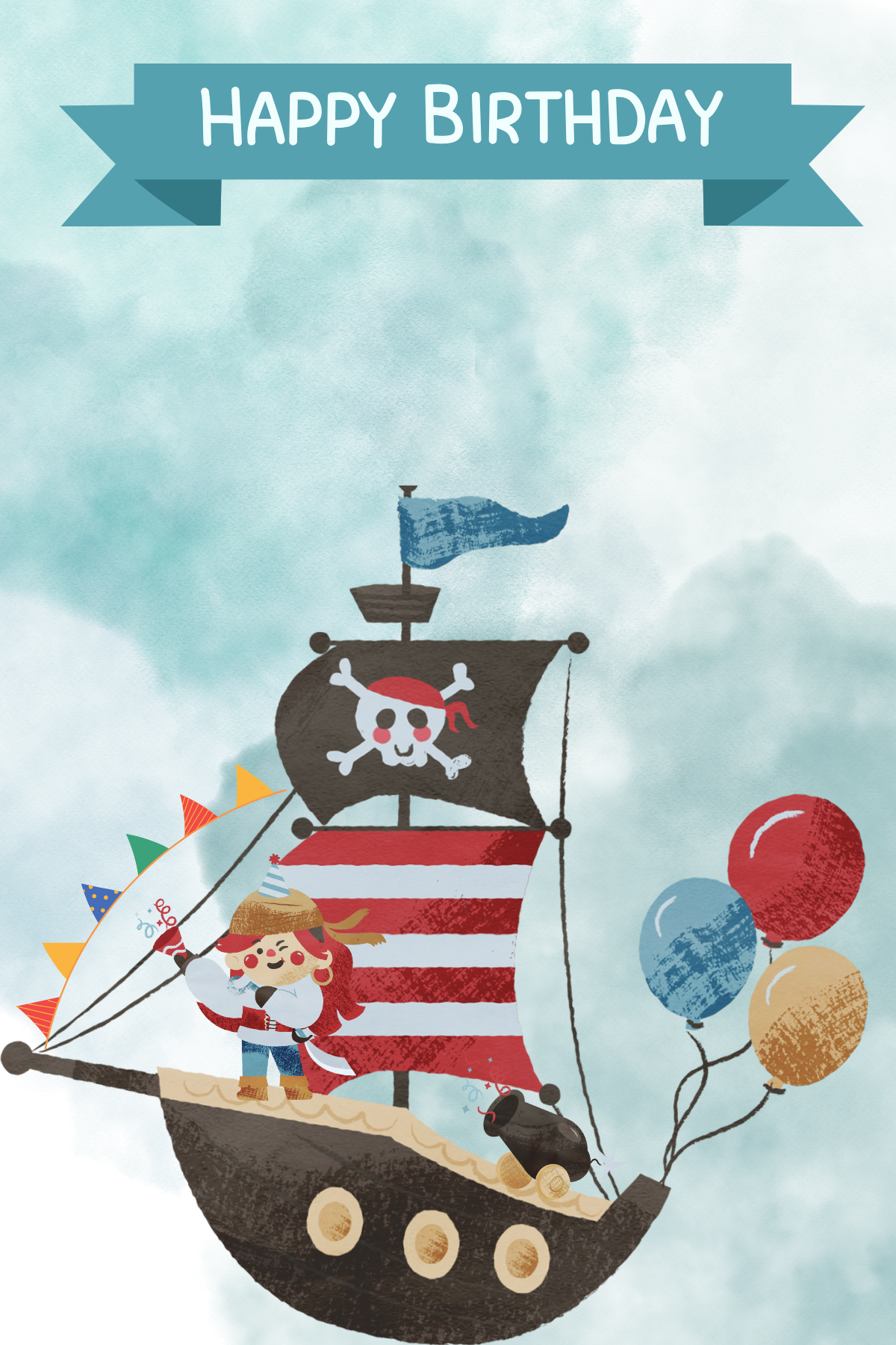 Happy Birthday Pirate Party