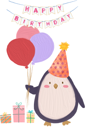 Birthday Penguin