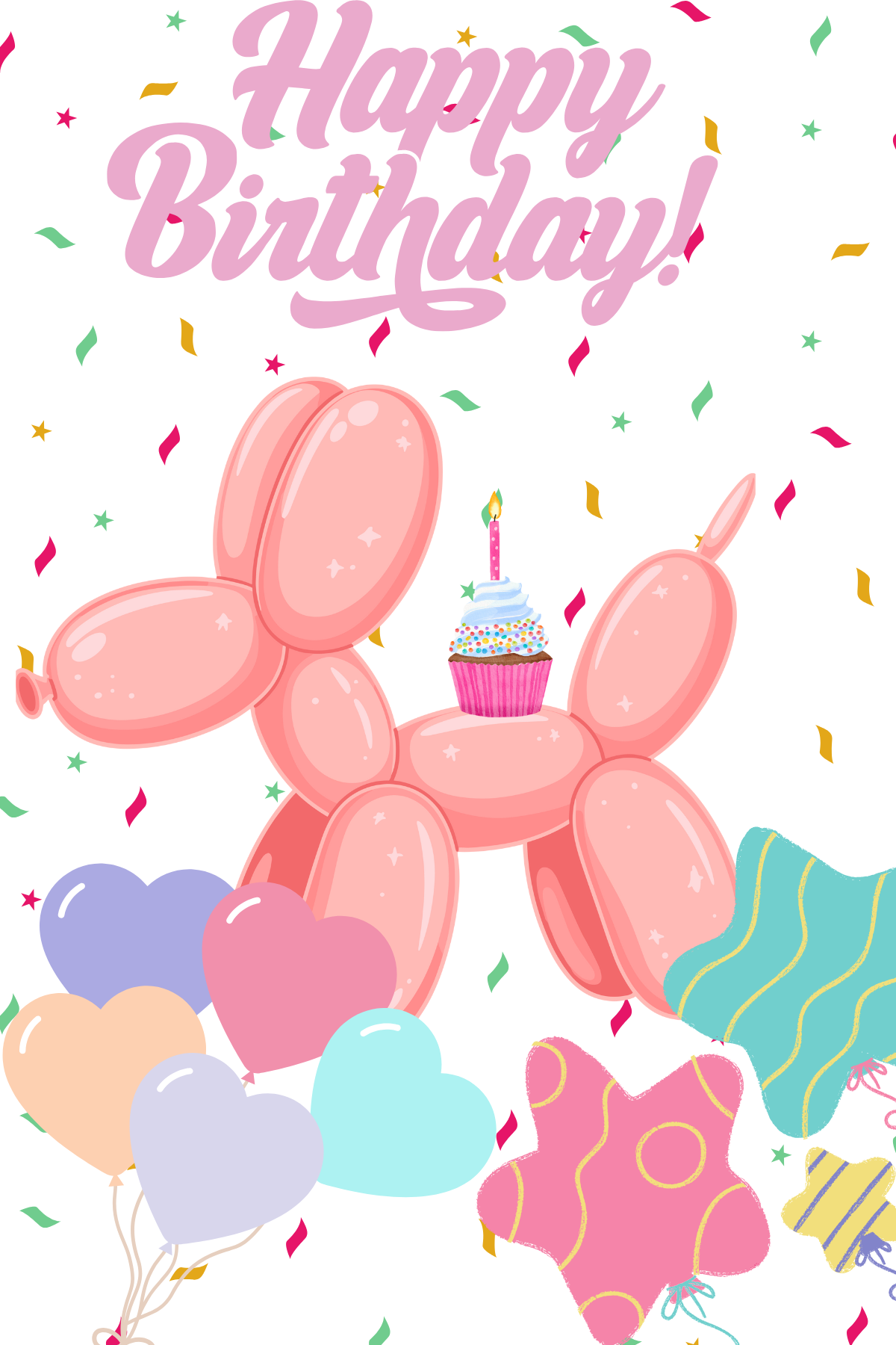 Birthday Balloon Animal