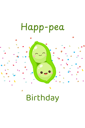 Happ-pea Birthday