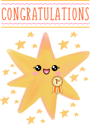 Well Done Happy Star