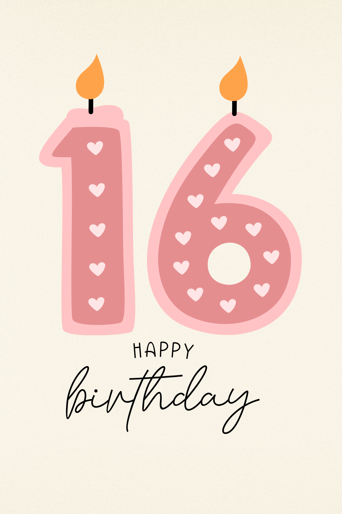 Milestone 16th Birthday